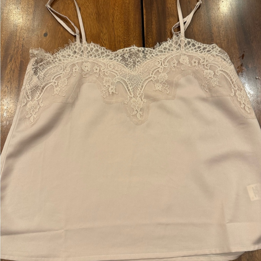 Tank lulus lace cami - size small